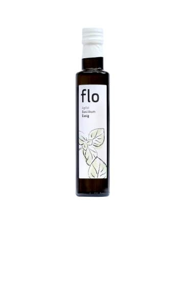 Picture of flo Bio-Apfel Basilikum Essig 250ml