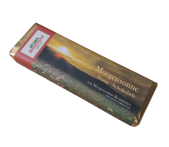 Picture of Almenland Kräuter-Schokolade  - Morgensonne 80g