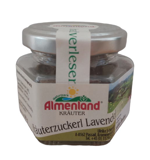 Bild von Almenland Zuckerl - Kräuterzuckerl Lavendel 60g