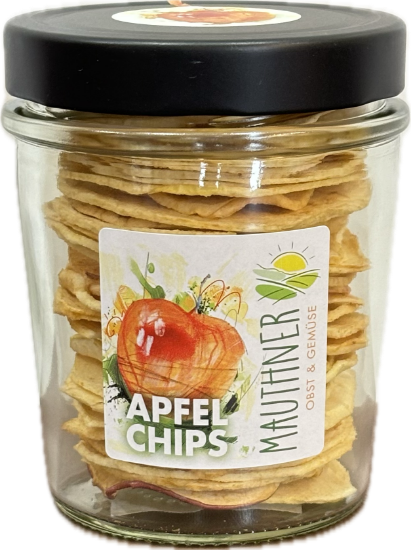 Bild von Apfelchips im Glas 40g