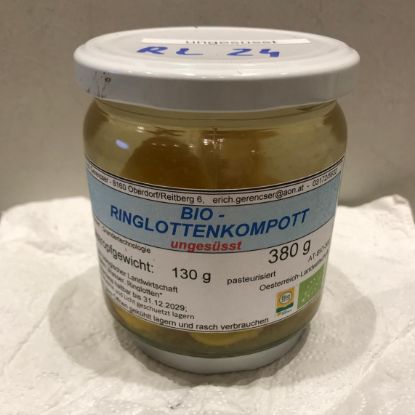 Picture of Bio-Kompott Ringlotte - ungesüßt